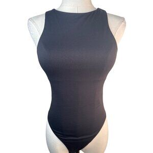 2/$30 ZARA Black Small Sleeveless Bodysuit